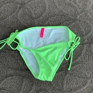 Victoria’s Secret lime green bikini bottom size medium